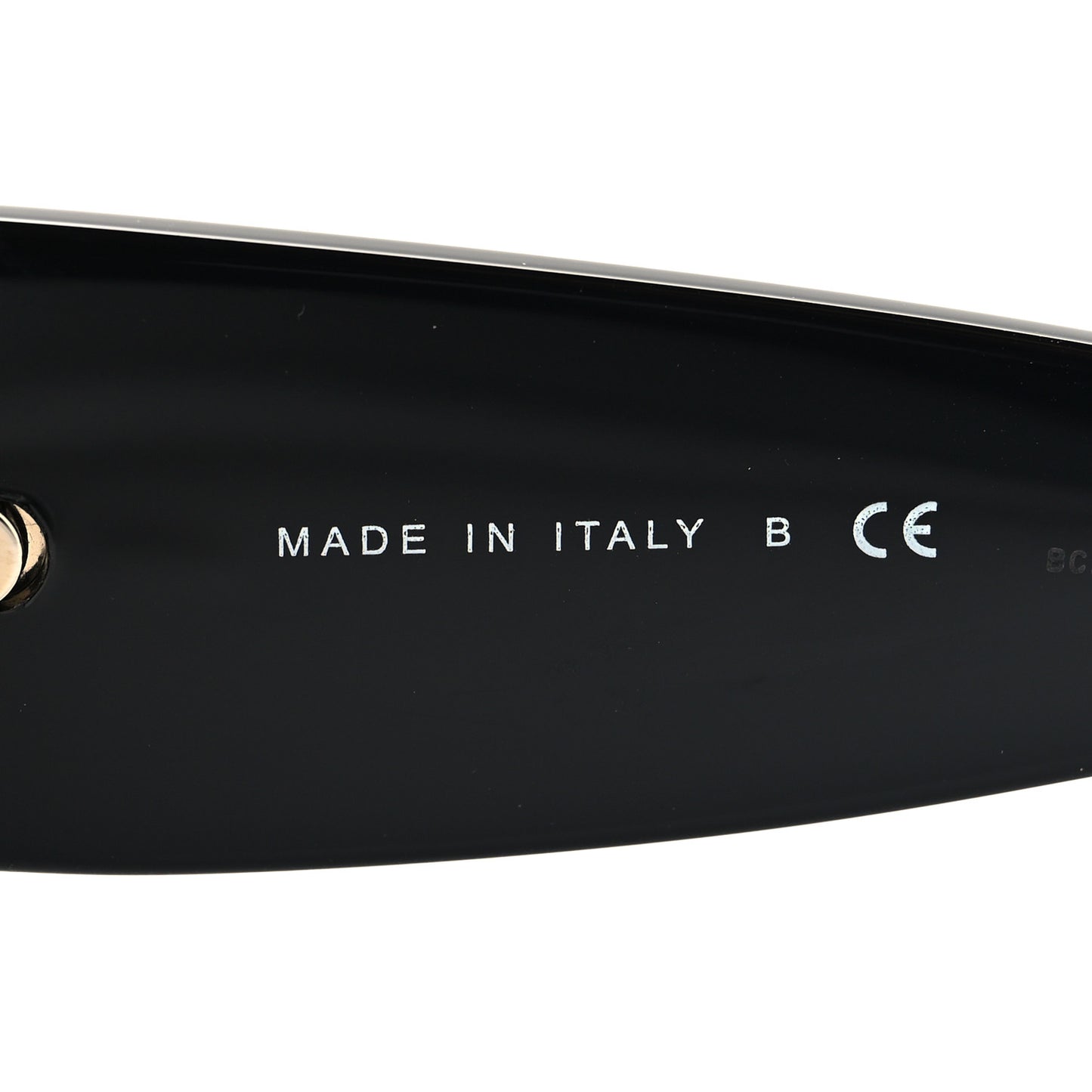 Acetate Rectangle Sunglasses 5435-A Black