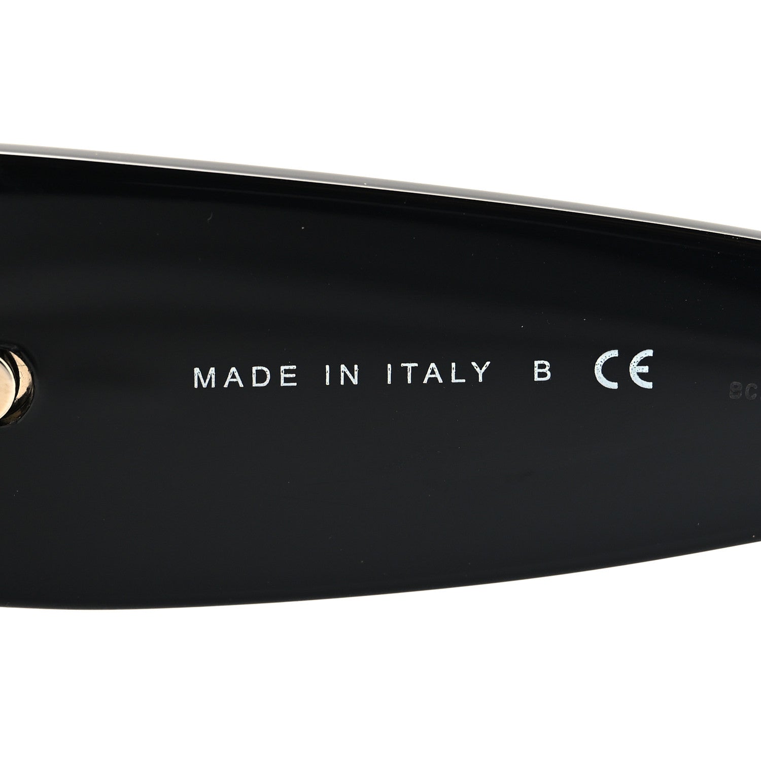 Chanel Acetate Rectangle Sunglasses 5435-A Black 6 of 7