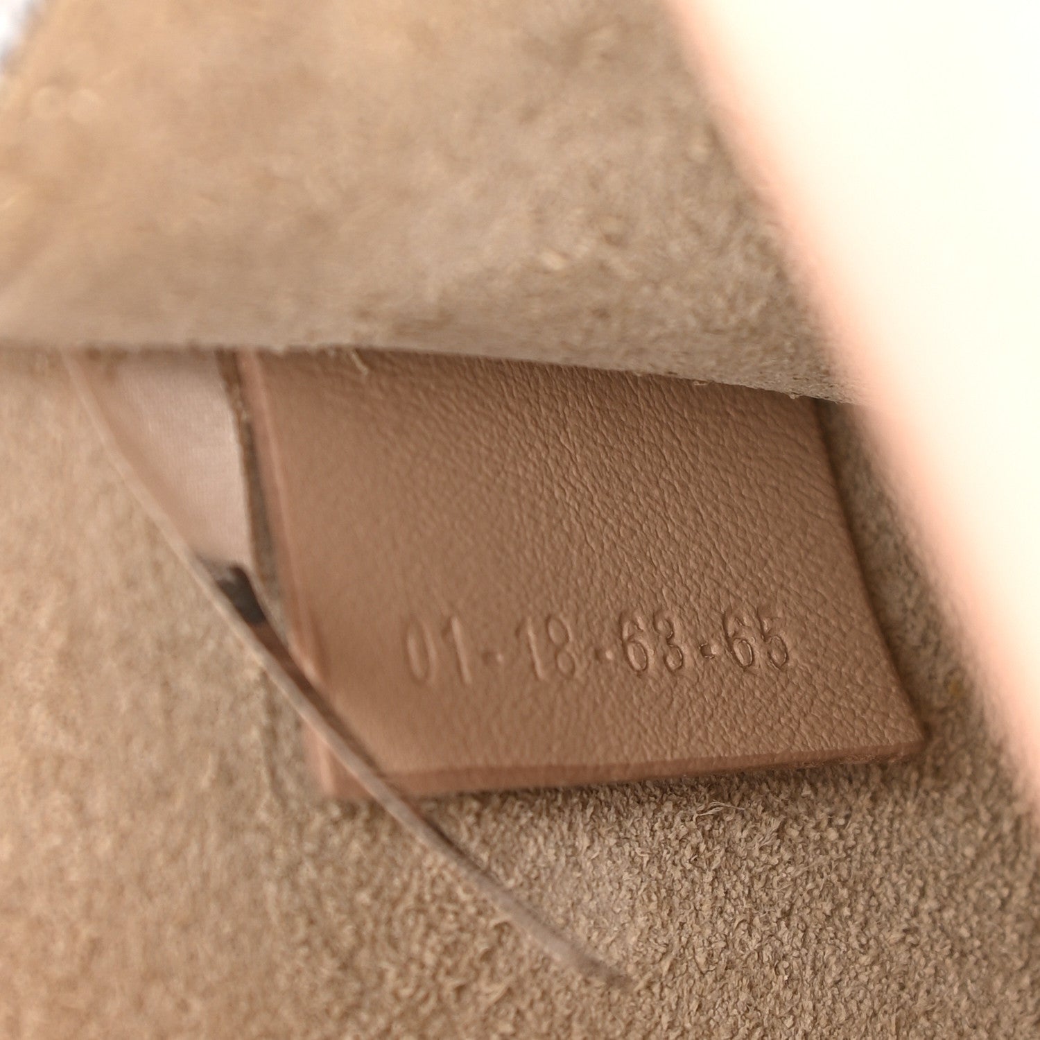 Chloe Calfskin Suede Small Nile Bracelet Bag Biscotti Beige 11 of 13