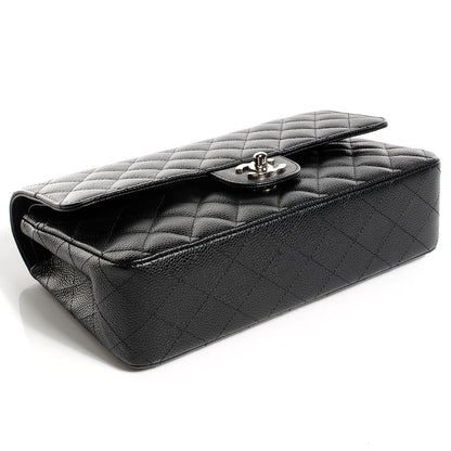 Chanel Caviar Quilted Medium Double Flap Black 4 of 7