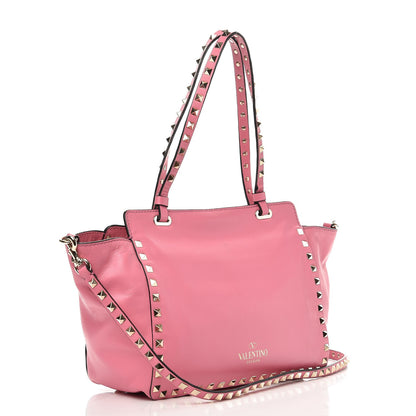 Valentino Garavani Vitello Small Rockstud Tote Ninphea 4 of 13