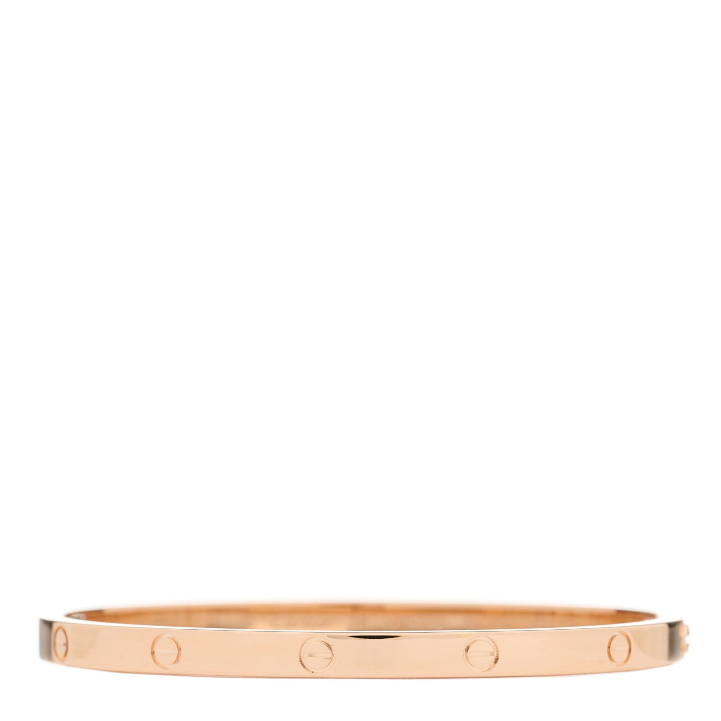 18K Pink Gold Small LOVE Bracelet 15