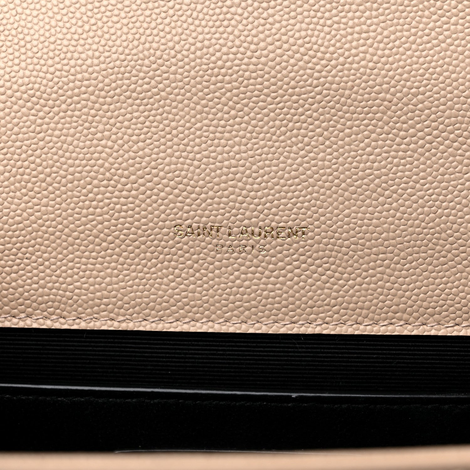 Saint Laurent Grain De Poudre Medium Monogram Kate Satchel Dark Beige 6 of 13
