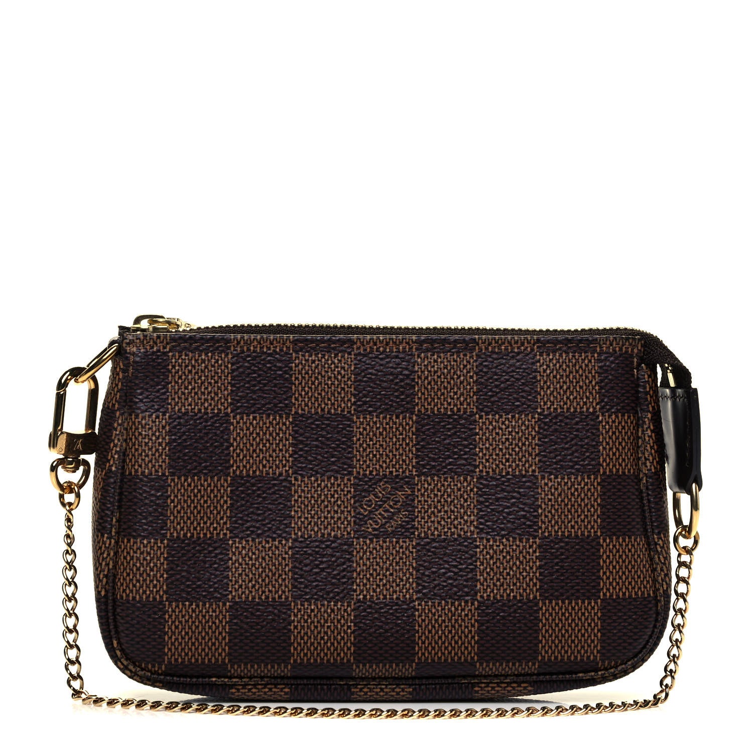 Louis Vuitton Damier Ebene Mini Pochette Accessories 1 of 9