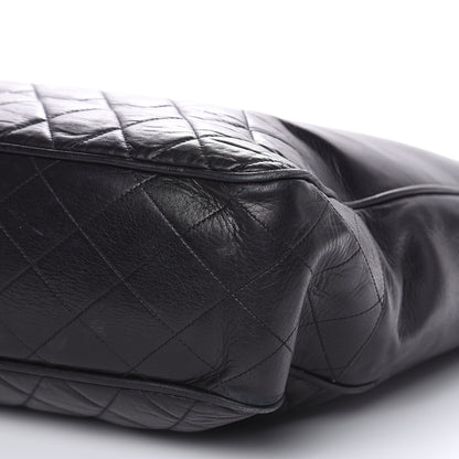 Chanel Lambskin Quilted Shoulder Bag Black 10 of 16