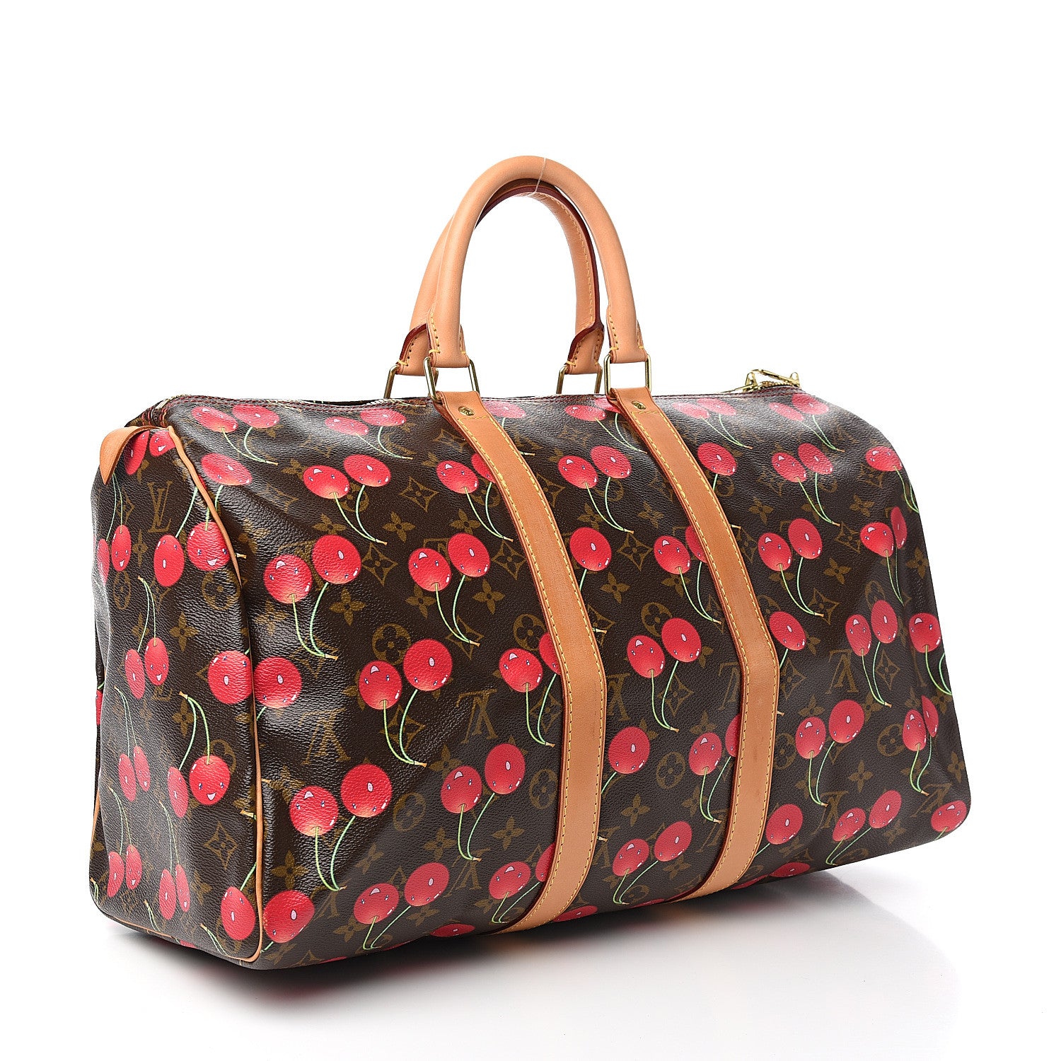 Louis Vuitton Monogram Cerises Keepall 45 2 of 12