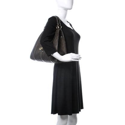 Gucci GG Plus Monogram Medium Joy Shoulder Bag Dark Brown 2 of 18