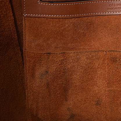 Celine Smooth Calfskin Medium Belt Cabas Phantom Brown 8 of 14