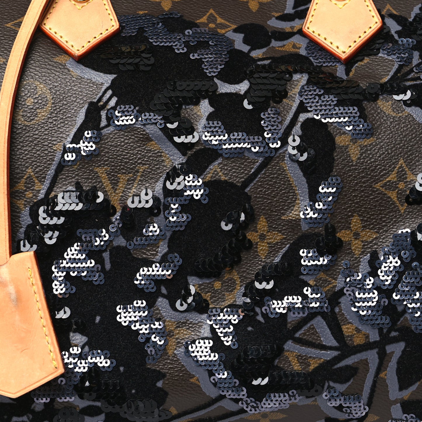 Monogram Fleur De Jais Sequins Speedy 30