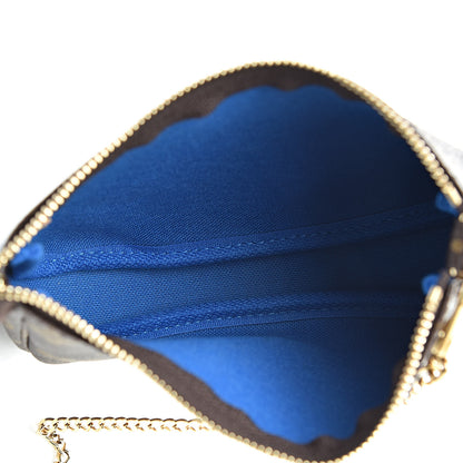 Louis Vuitton Monogram 2019 Christmas Animation Mini Venice Pochette Accessories Blue 5 of 8