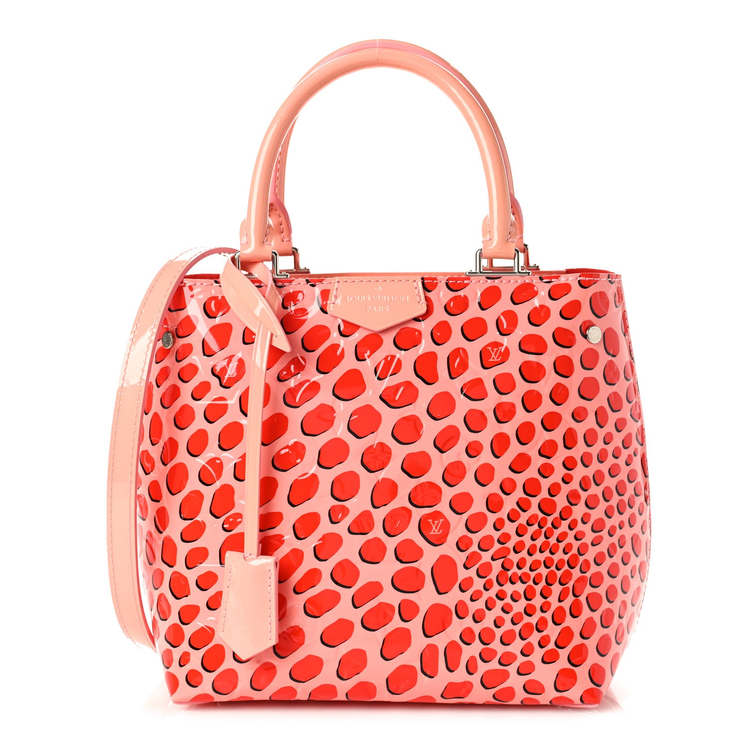 Louis Vuitton Vernis Jungle Dots Open Tote Sugar Pink Poppy 1 of 8