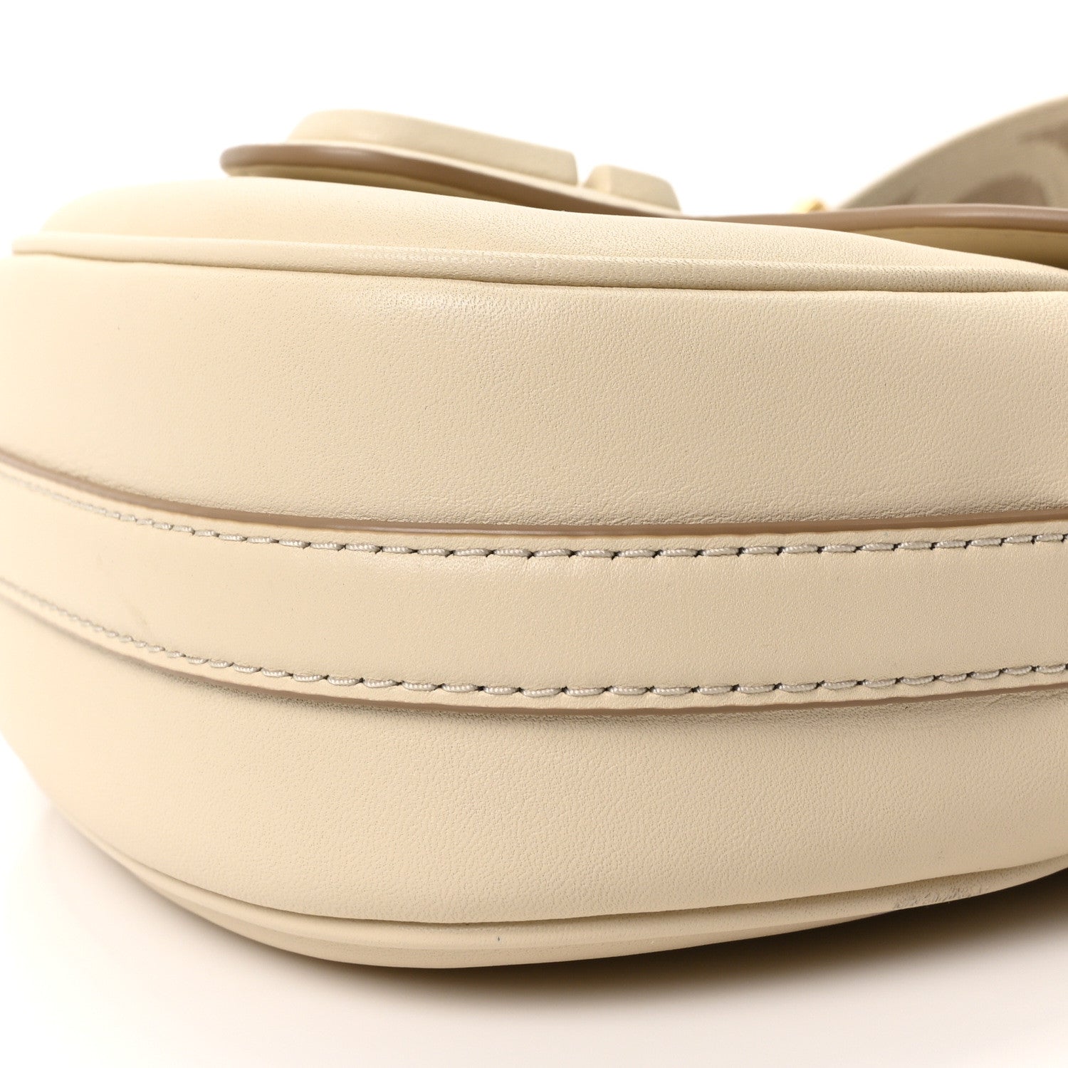 Marc Jacobs Calfskin Small The J Marc Saddle Cloud White 10 of 10