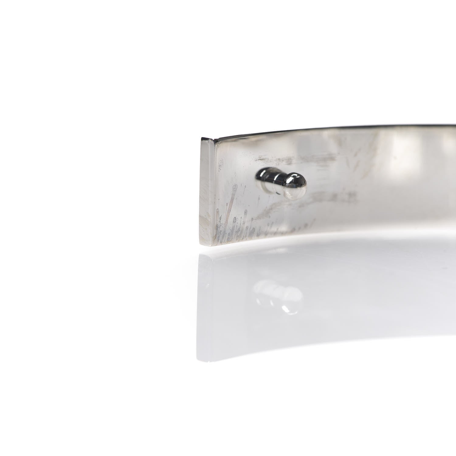 Hermes Sterling Silver PM Collier De Chien Bracelet ST 5 of 7