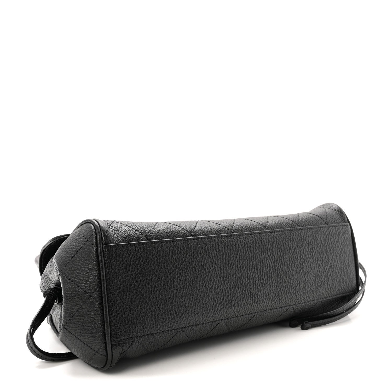 Chanel Grained Calfskin Stitched Urban Essentials Small Shopping Bag Black 4 of 10