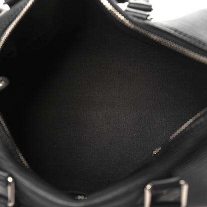 Louis Vuitton Epi Speedy 30 Black 5 of 11