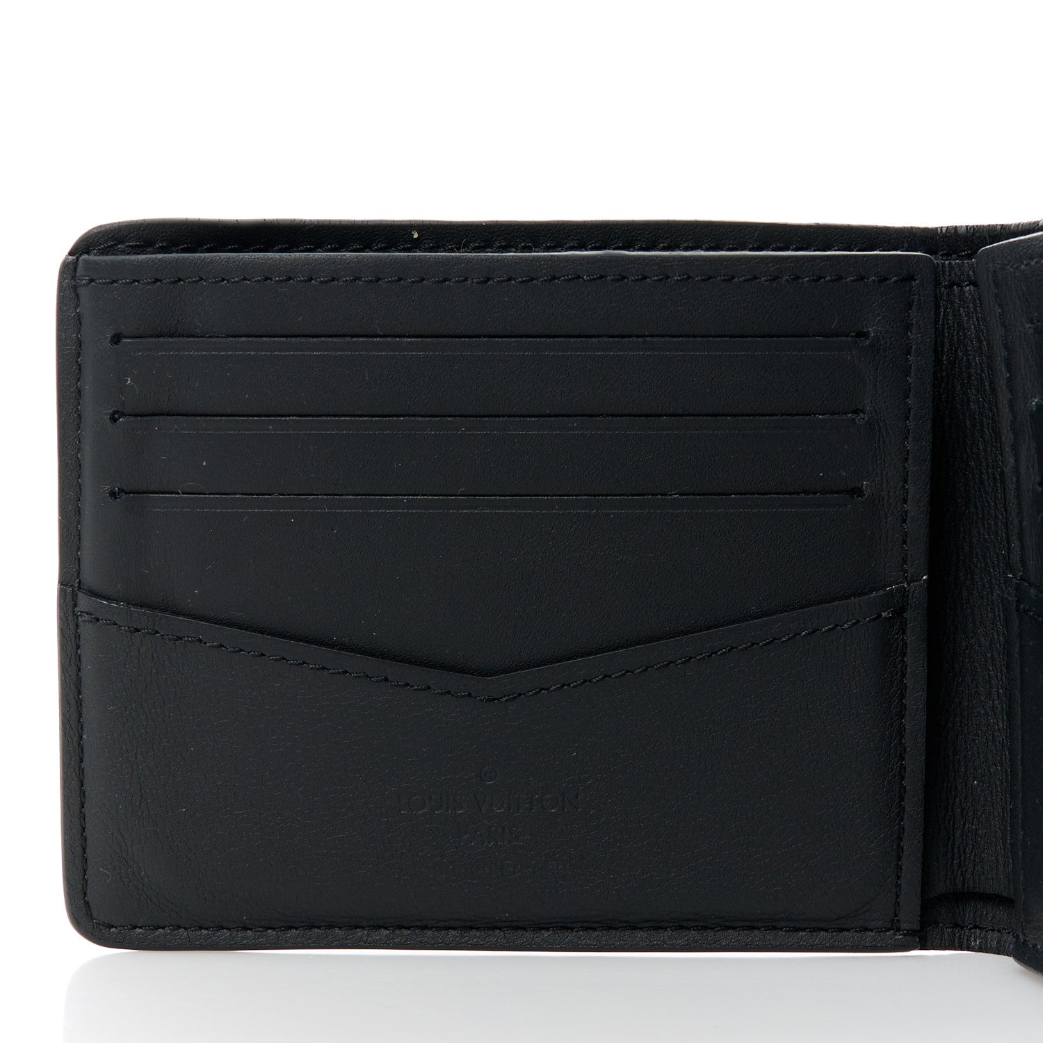 Louis Vuitton Taurillon Slender Wallet Black 7 of 11