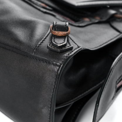 Balenciaga Used Calfskin Rust Hardware Mini Neo Classic City Black 11 of 15