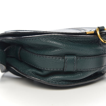 Chloe Calfskin Mini Marcie Round Crossbody Bag Rainforest 7 of 9
