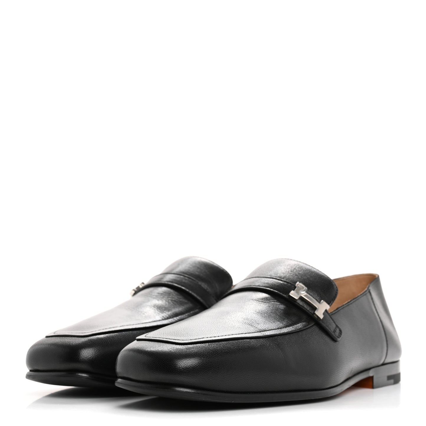 Goatskin Mens Giovanni Loafer 41 Black