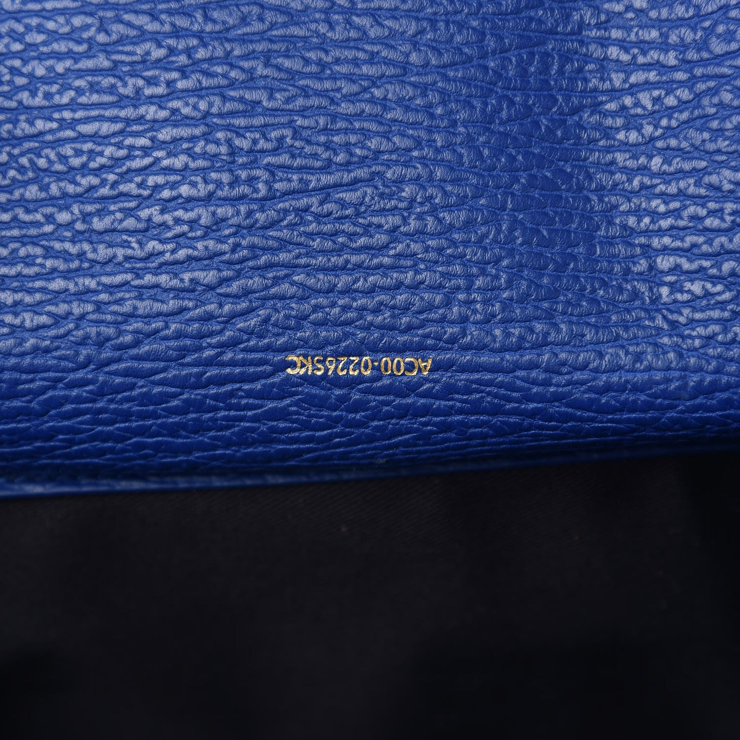 3.1 Textured Calfskin Mini Pashli Satchel Cobalt
