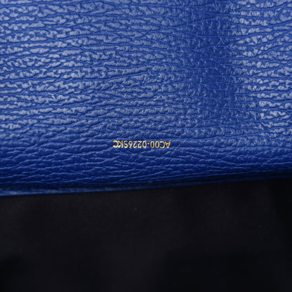 3.1 Phillip Lim 3.1 Textured Calfskin Mini Pashli Satchel Cobalt 6 of 11
