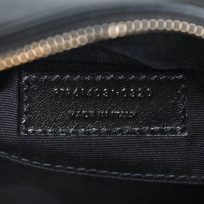 Saint Laurent Calfskin Matelasse Monogram Lou Belt Bag Black 16 of 17