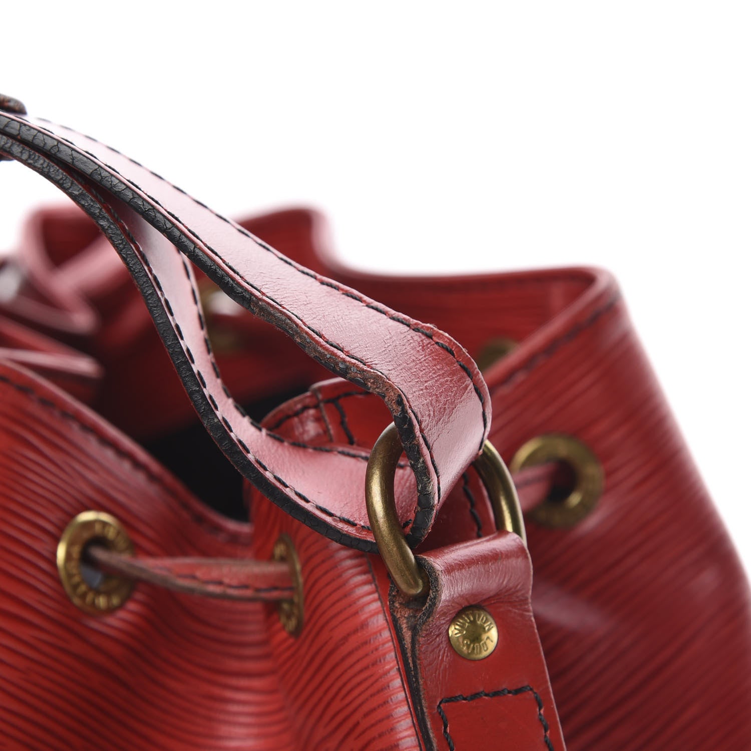 Louis Vuitton Epi Noe Castillan Red 20 of 23