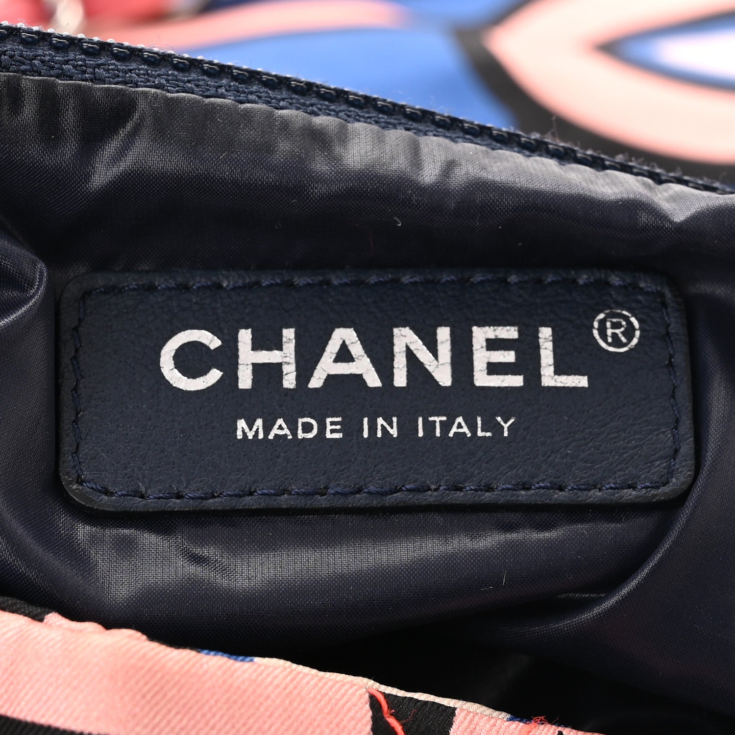 Chanel Nylon Printed Maxi Flap Multicolor 6 of 10