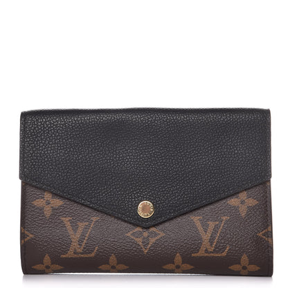 Louis Vuitton Monogram Pallas Compact Wallet Black 1 of 7