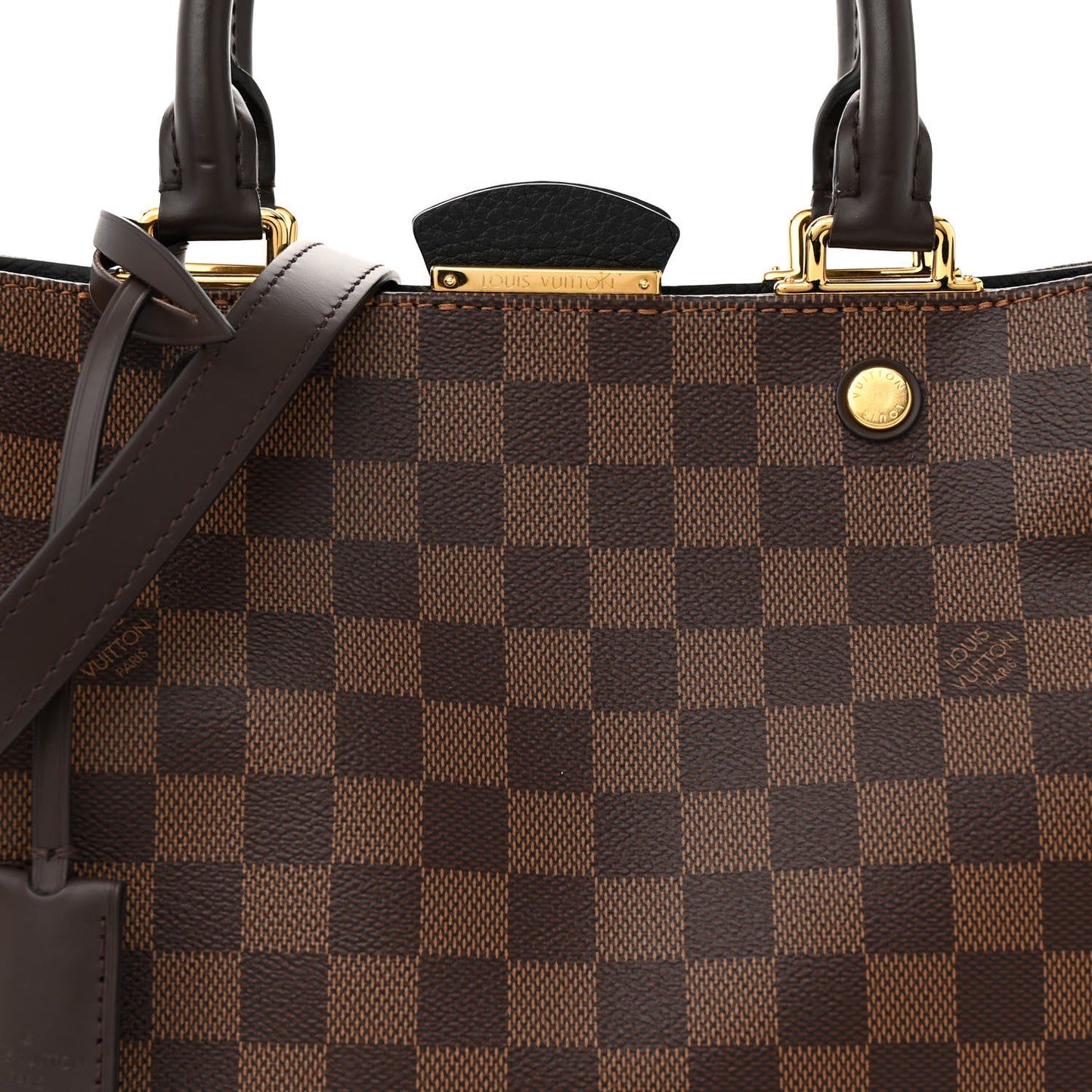 Damier Ebene Cuir Taurillon Brittany Black