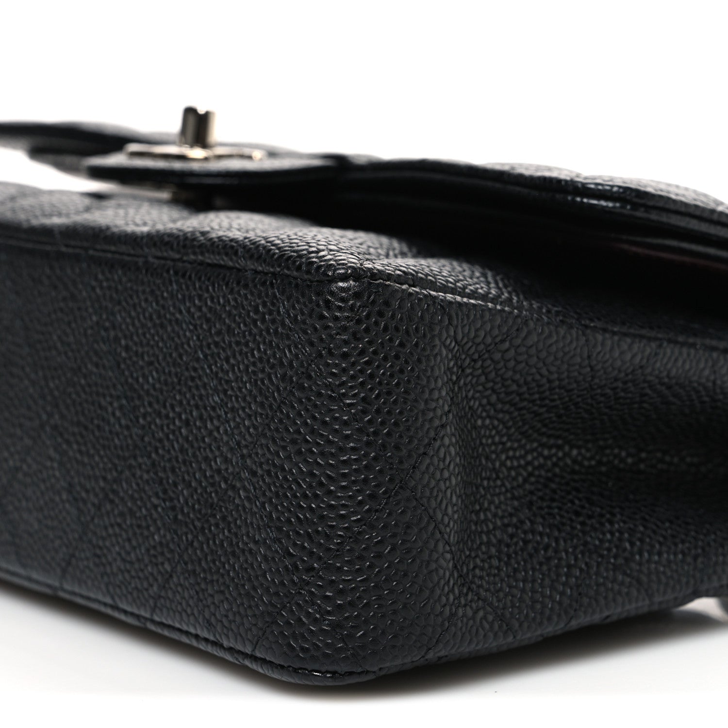 Chanel Caviar Quilted Small Double Flap Black 10 of 10