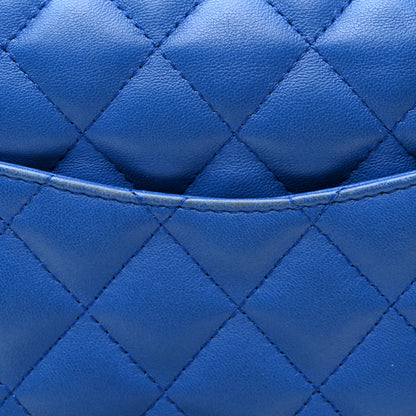 Chanel Lambskin Quilted Mini Square Flap Royal Blue 12 of 12