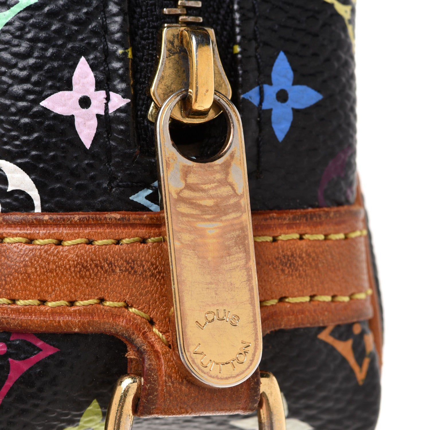 Louis Vuitton Monogram Multicolor Trousse Wapity Black 8 of 13