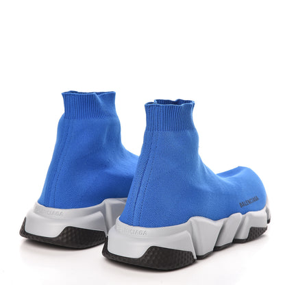 Balenciaga Neoprene Knit Mens Speed Sneakers 42 Bleu 4 of 9