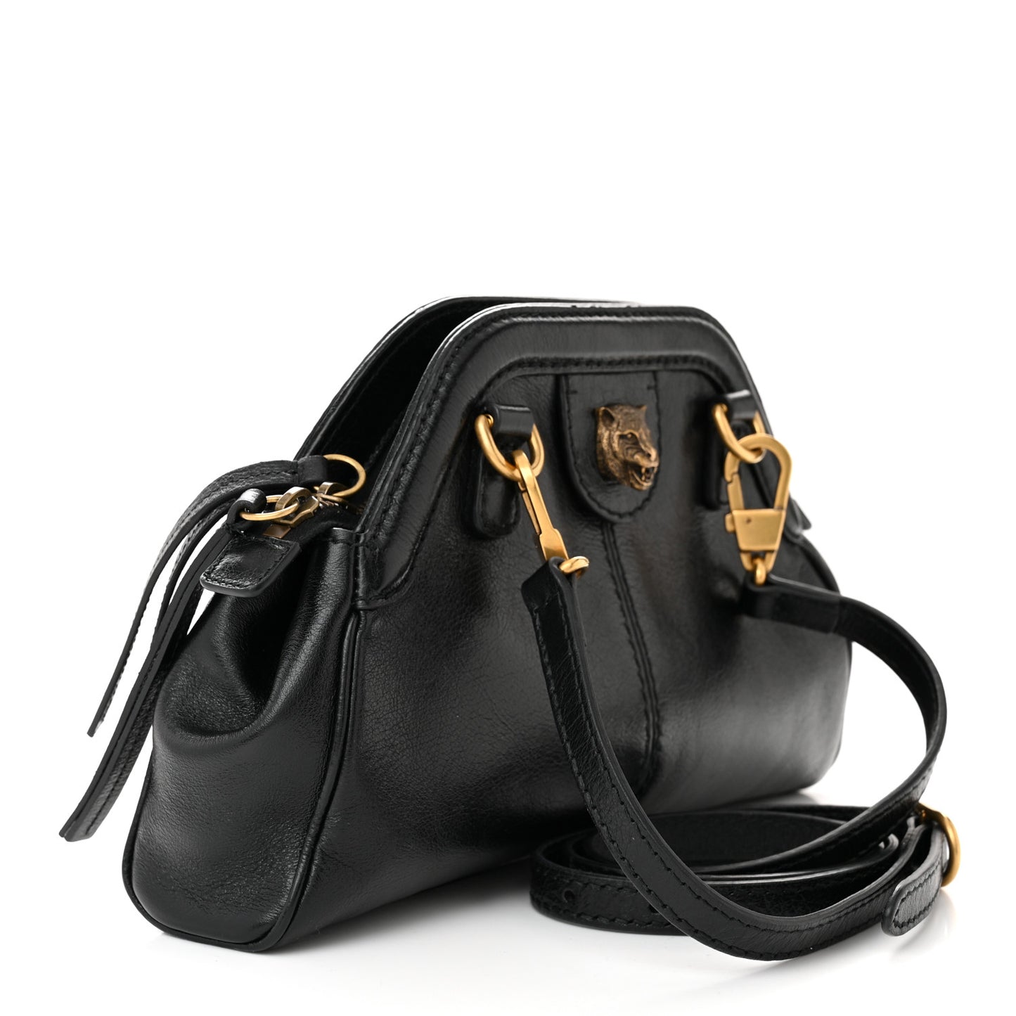 Calfskin Small Re(Belle) Crossbody Bag Black