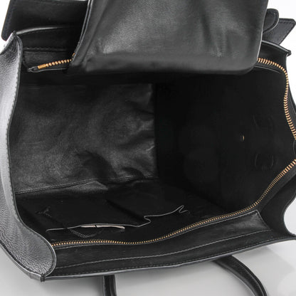 Celine Smooth Calfskin Mini Luggage Black 6 of 9