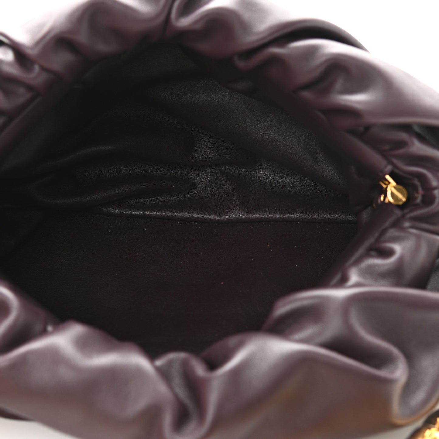 Calfskin The Pouch Chain Grape