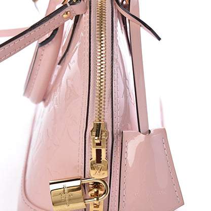 Louis Vuitton Vernis Alma BB Rose Ballerine 8 of 11