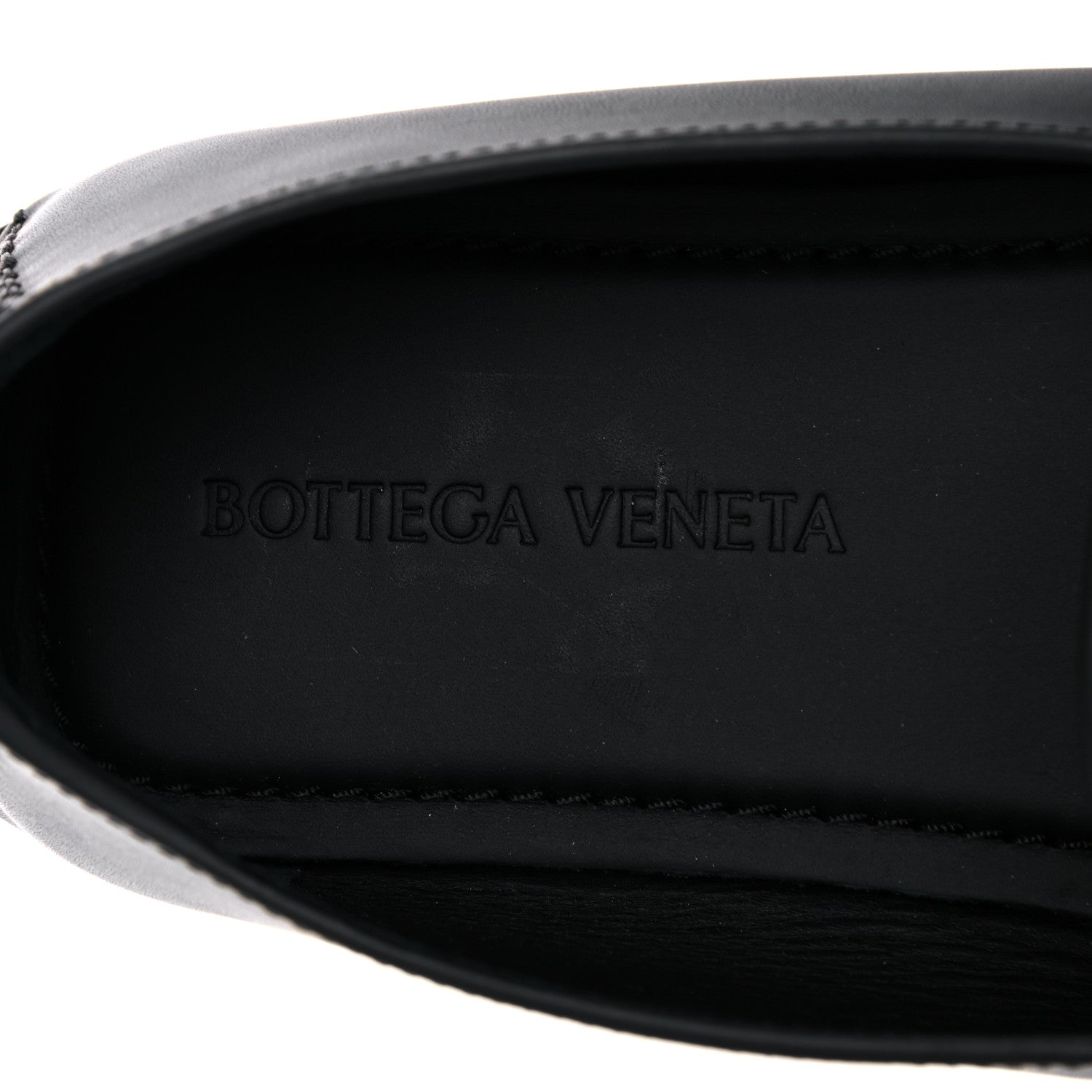 Bottega Veneta Nappa Intrecciato Driver Loafers 41 Black 7 of 11