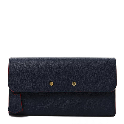 Louis Vuitton Empreinte Pont-Neuf Wallet Marine Rouge 1 of 7