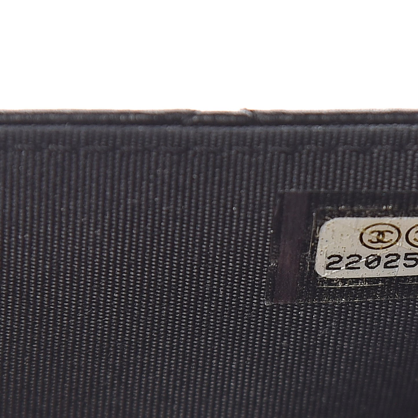 Lambskin Quilted Golden Class Wallet on Chain WOC Black
