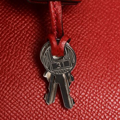 Hermes Epsom Birkin 35 Rouge Casaque 19 of 27