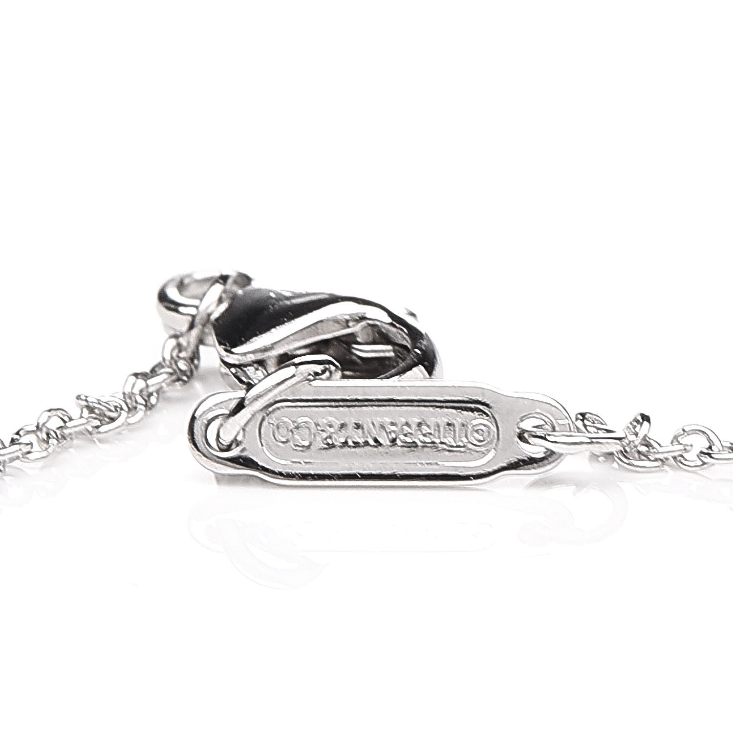 Tiffany Platinum Diamond Hearts Bracelet 6 of 7