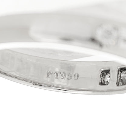 Tiffany Platinum Round Baguette Diamond 3mm Channel-Set Eternity Band Ring 48 4.5 5 of 5
