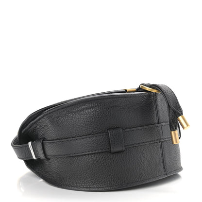 Chloe Calfskin Mini Marcie Round Crossbody Bag Black 4 of 10