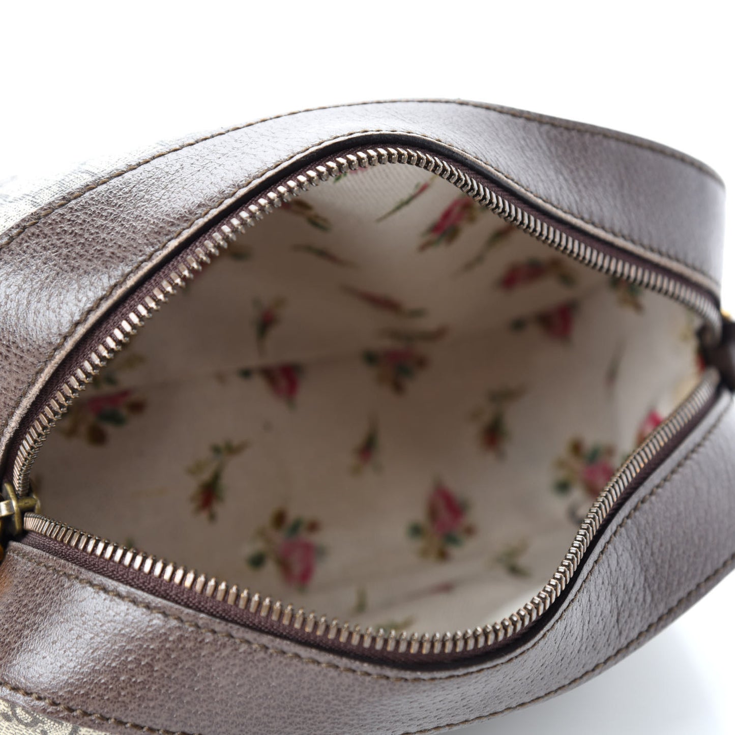 GG Supreme Monogram Web Neo Vintage Shoulder Bag Beige New Acero Crop