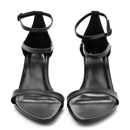 Balenciaga Calfskin Honey 90mm Sandal 37 Black 3 of 8