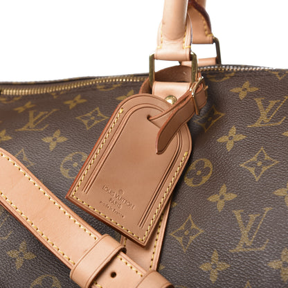 Louis Vuitton Monogram Keepall Bandouliere 55 6 of 12