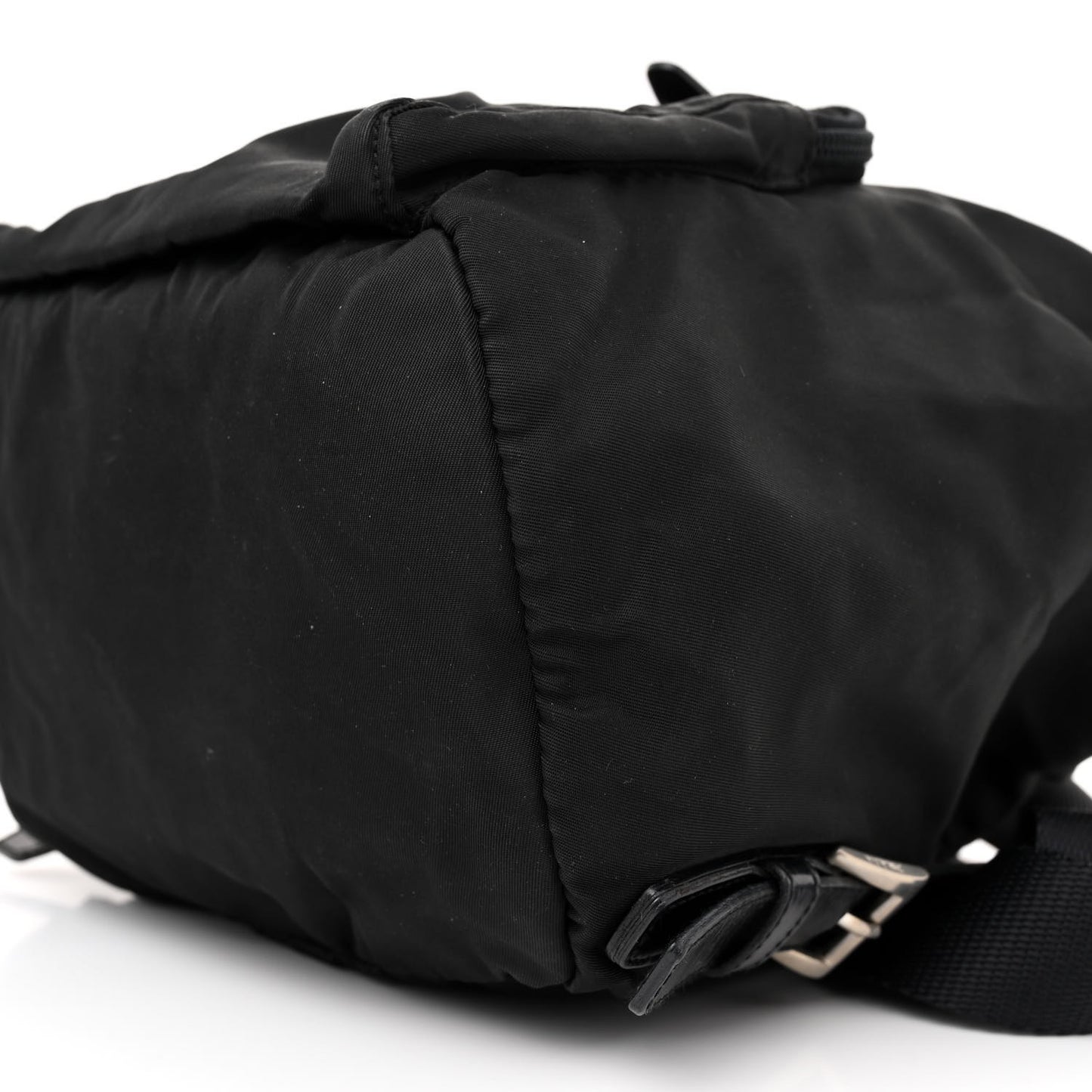 Nylon Vela Mini Cinch Backpack Black