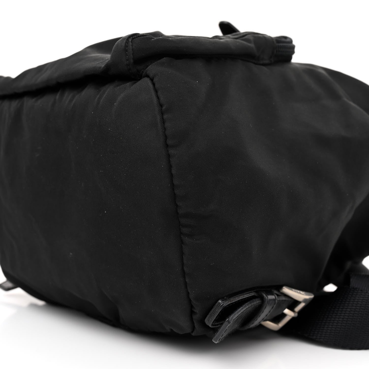 Prada Nylon Vela Mini Cinch Backpack Black 9 of 11